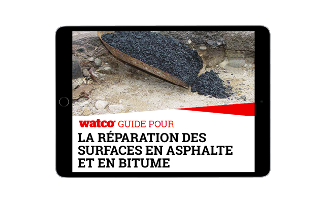 Le guide pour la réparation des surfaces en asphalte et en bitume