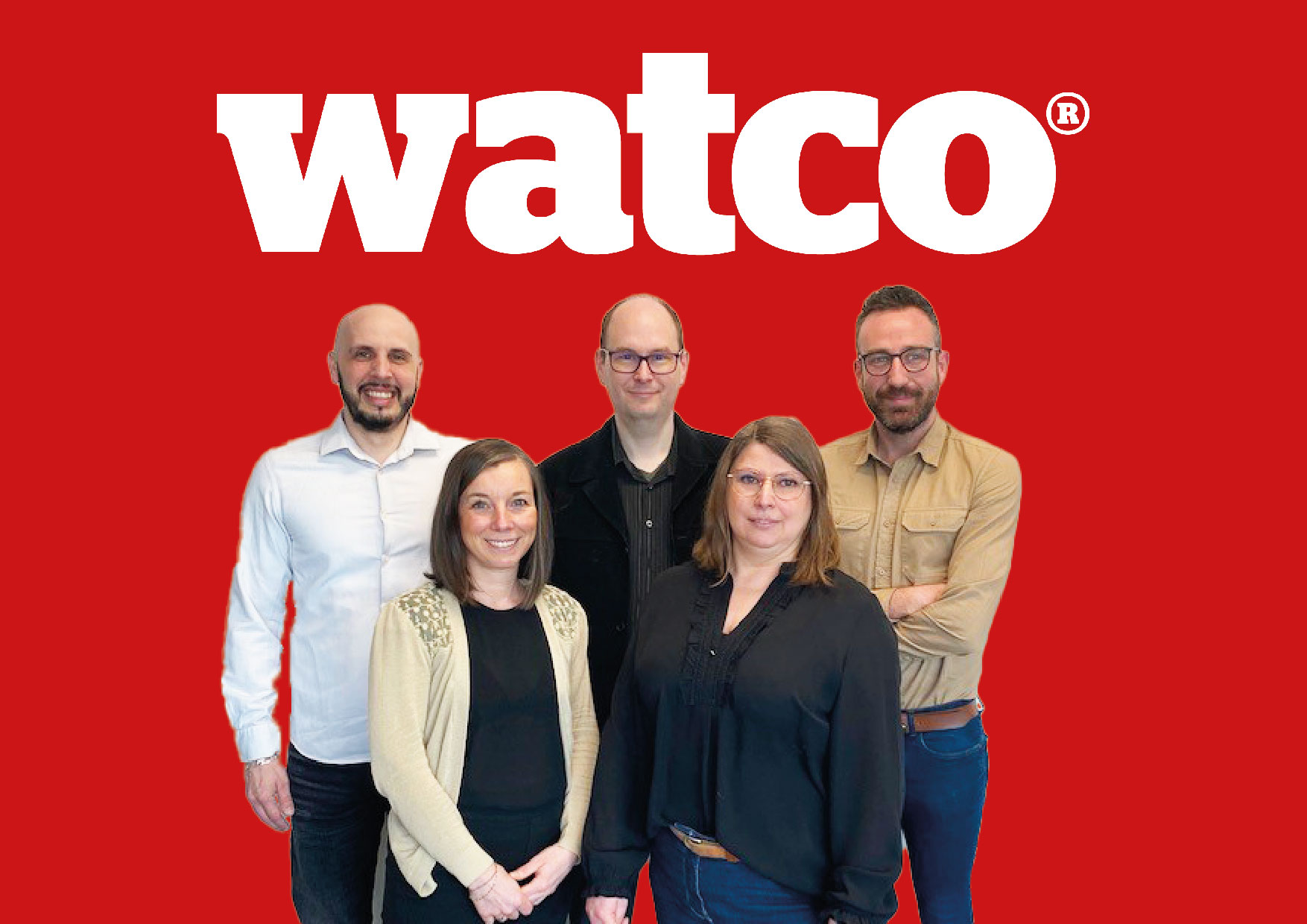 Photo de l'équipe Technique Watco France