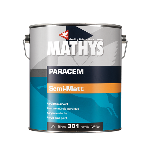Paracem® Semi-Mat Mathys Blanc 4L