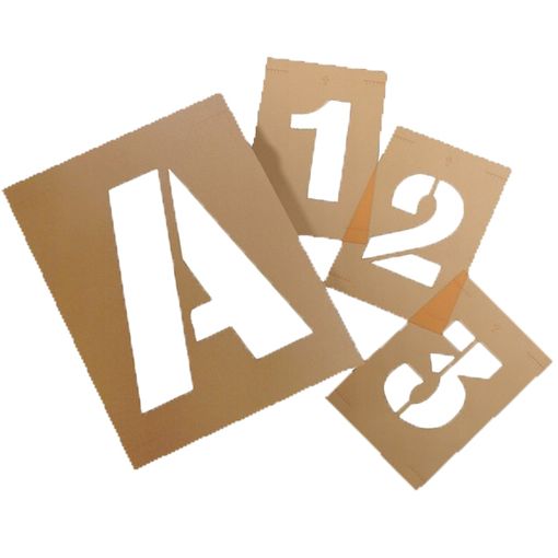 Kit de Pochoirs de Lettres A-Z en PVC réutilisable image 1